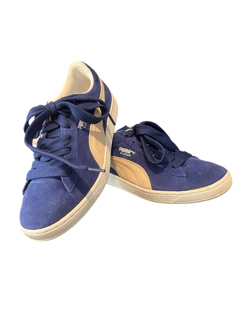 2010 Puma Suede Classic Olympian Blue-White Women’s 8.5/Men’s Size 7